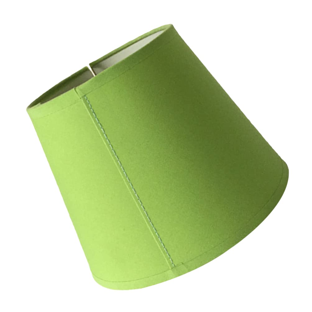 Uonlytech Modern LED Light Cover - Green Cloth Lampshade & Bulb Cage Guard Replacement for Table, Bedside, Floor & Pendant Lamps - Perfect for Home Decor, Living Room, Bedroom & Office Lighting