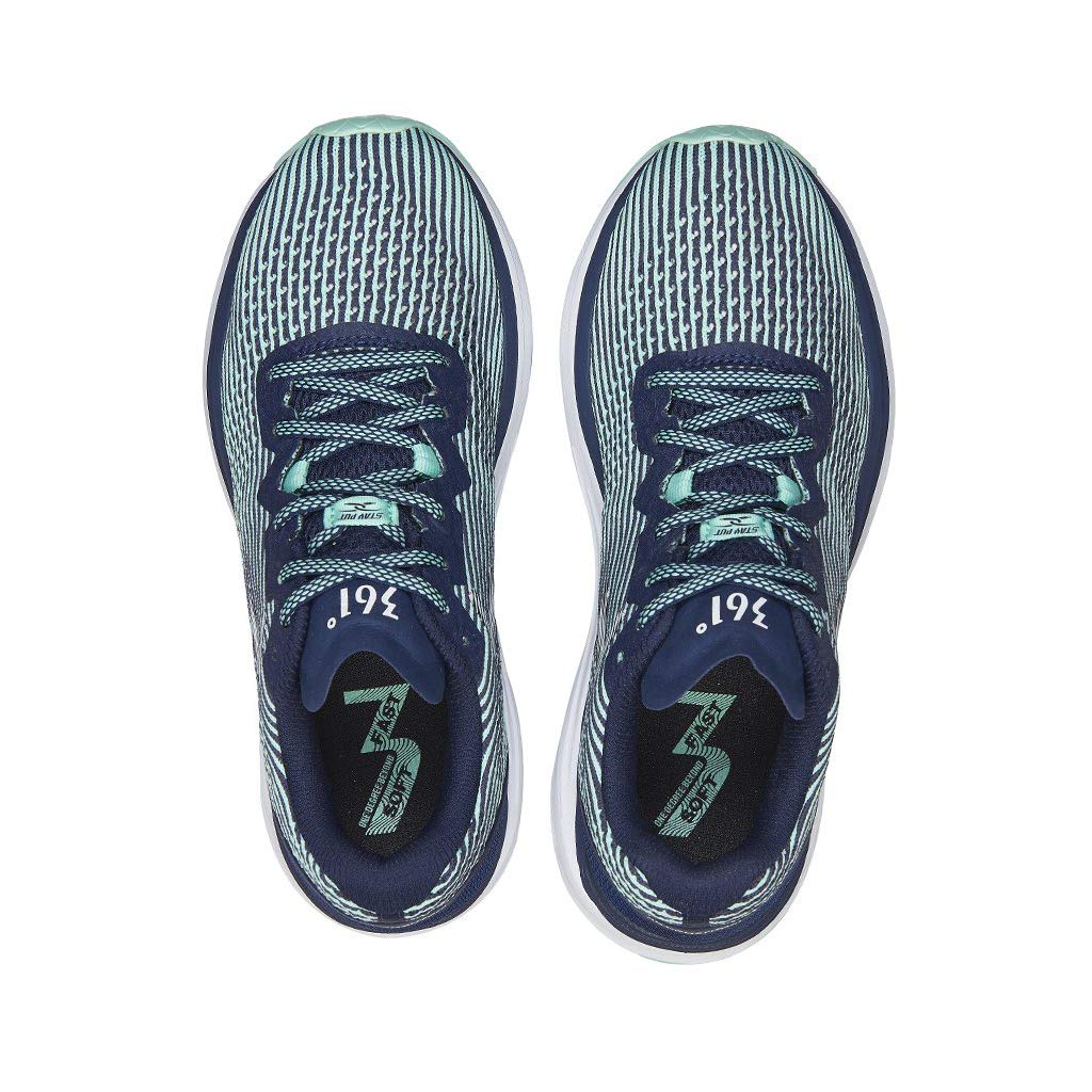 361 Degrees Women's Fantom Knit Running Shoes - Breathable Lightweight Neutral Road Running Sneakers for Women - Perfect for Daily Jogging, Gym Workouts & Casual Wear