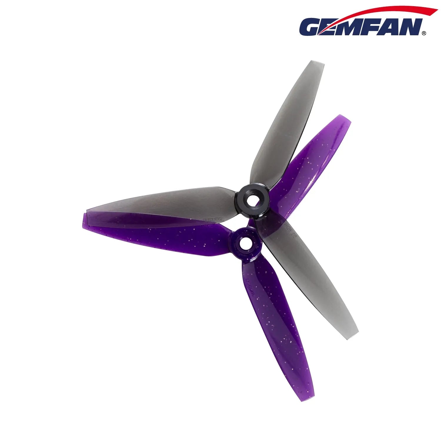 GEMFAN 513D PC 3-Blade 5mm Propeller for 2206 2300KV Motor - 8 Pack - High Performance Drone Propellers for FPV Racing and Aerial Photography