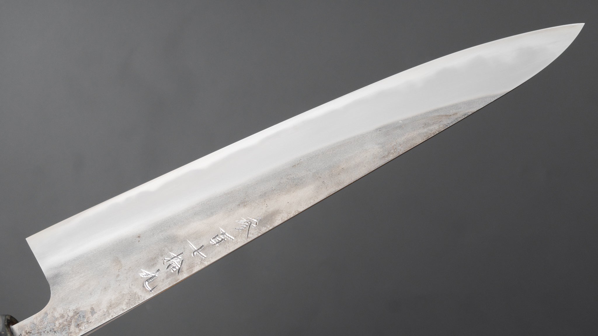 Premium Jiro Tsuchime Sujihiki 210mm Japanese Slicing Knife - Taihei Tagayasan Wood Handle (#379) - Perfect for Sushi, Sashimi & Meat Carving