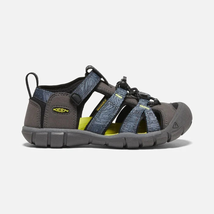 Keen Seacamp II CNX Kids' Sandals with Magnet Closure & Evening Primrose - Comfortable & Durable for Beach, Pool & Outdoor Play