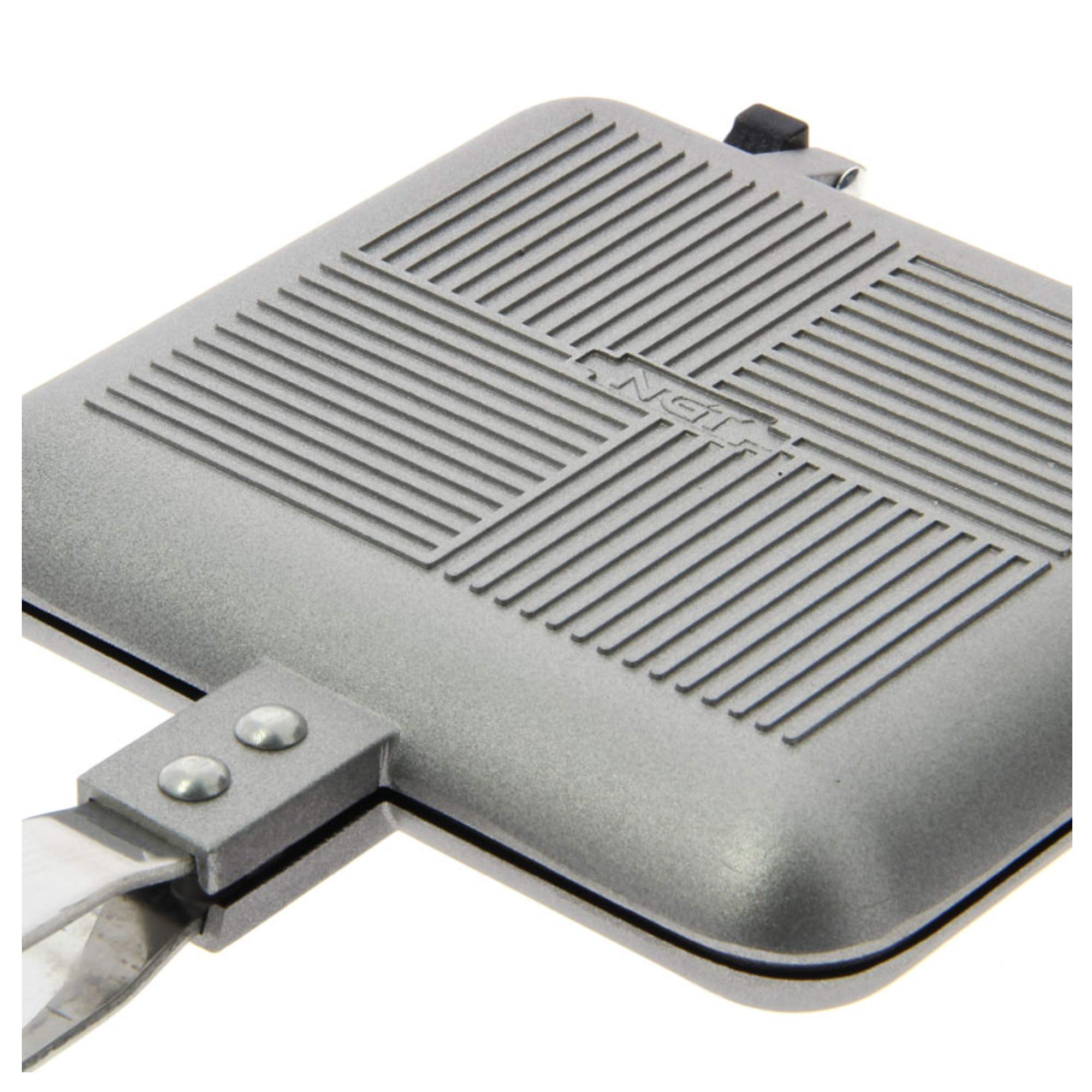 Stainless Steel Toastie Maker & Sandwich Toaster for Gas Stoves - Perfect for Camping, Picnics & Quick Home Breakfasts
