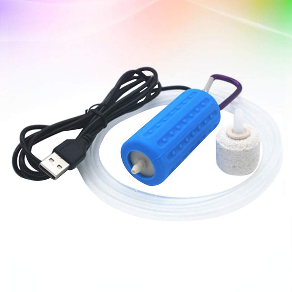 ULTECHNOVO Oxygen Air Pump for Aquarium - Quiet Fish Tank Air Pump with Strong Airflow, Ideal for Home Aquariums, Fish Tanks, and Hydroponic Systems