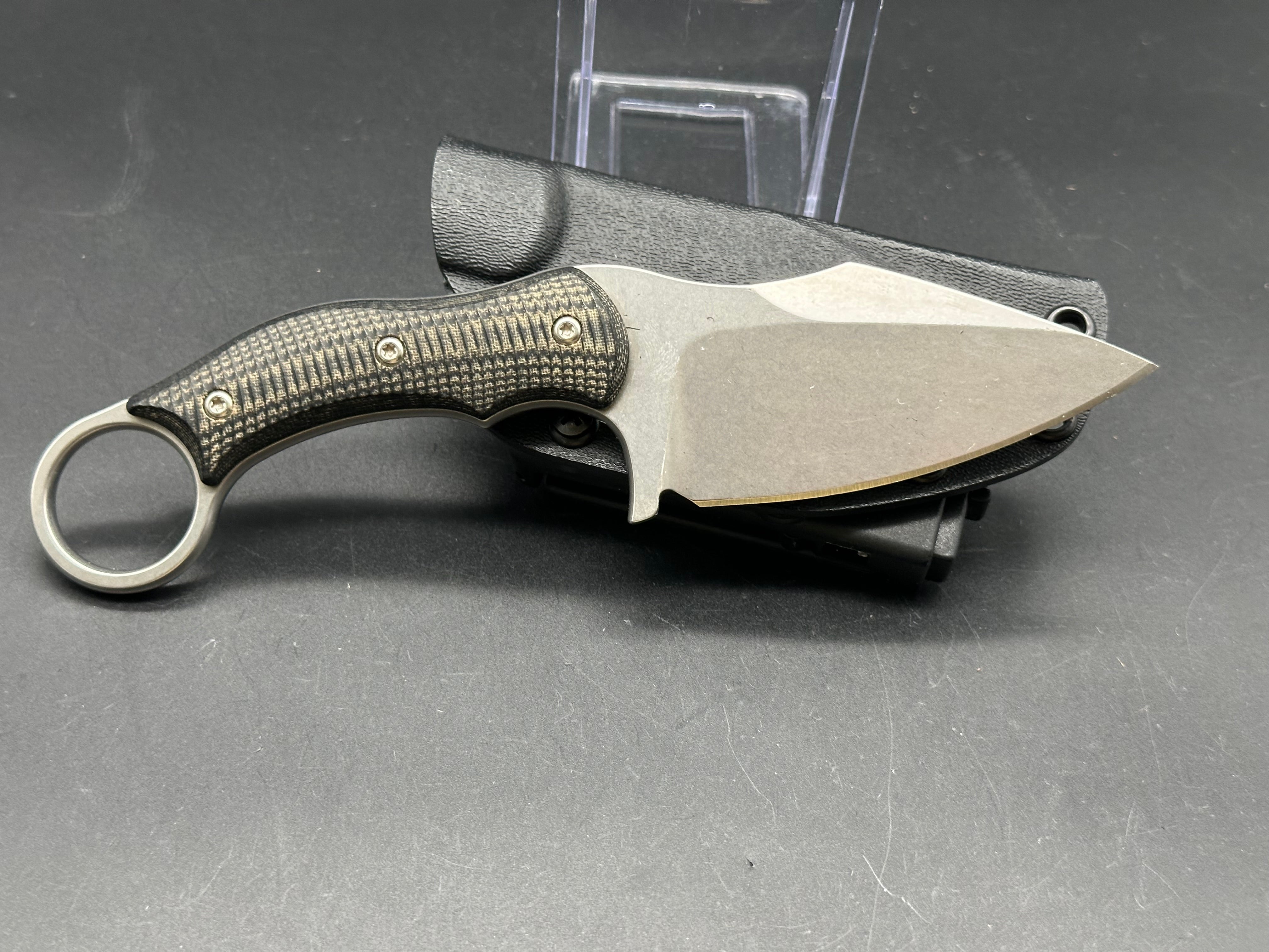Borka S Rambit Folding Knife - Premium M390 Steel Blade, EDC Pocket Knife for Outdoor, Camping, Hunting & Everyday Carry