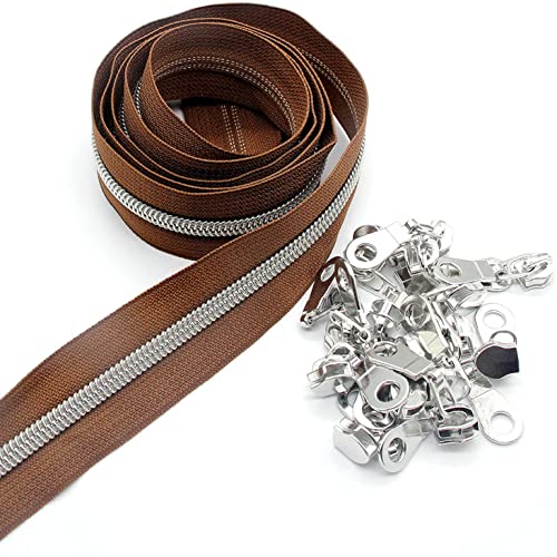 Brown-silver