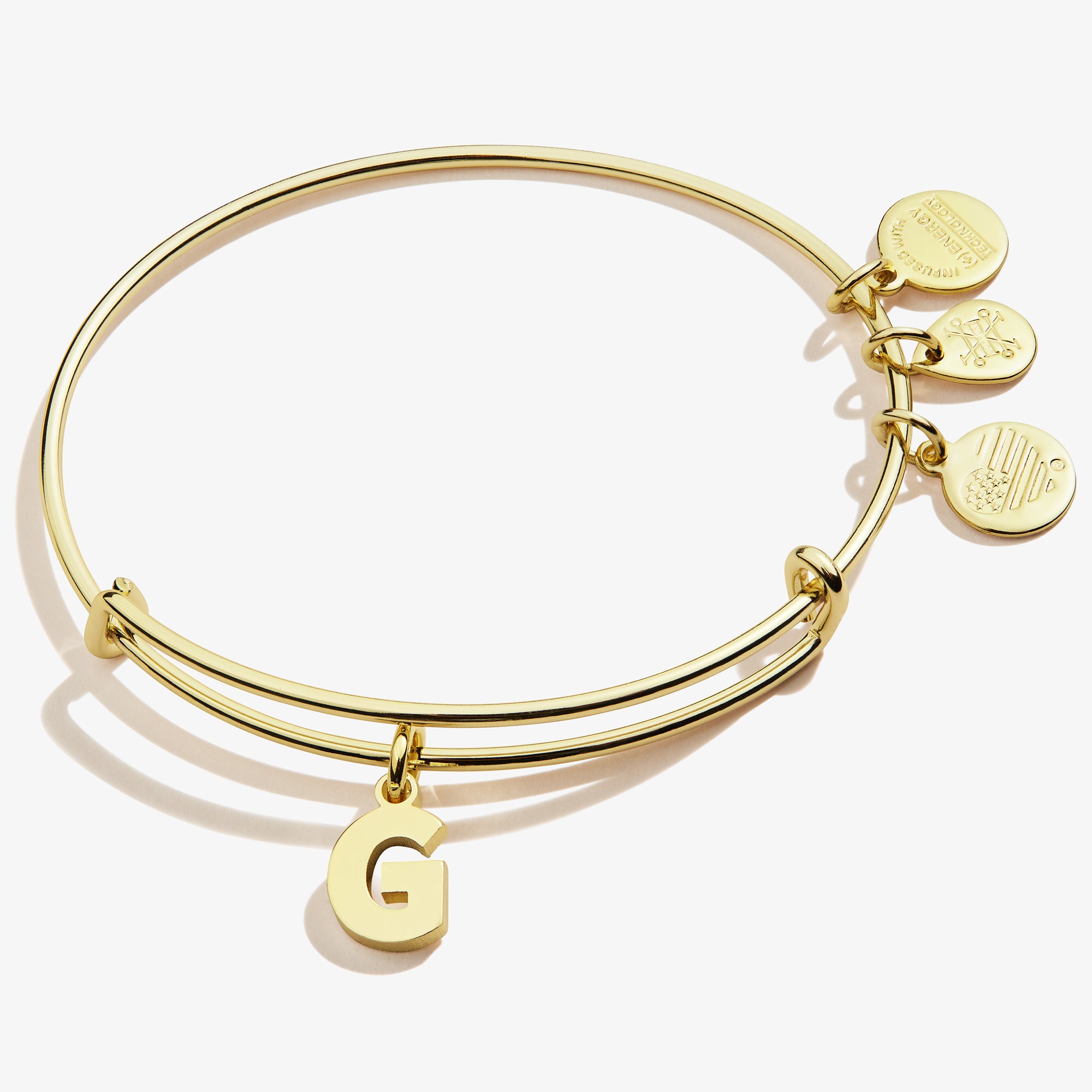 Initial G Charm Bangle - Stylish Adjustable Bracelet for Women | Perfect Gift for Birthday, Anniversary & Fashion Accessories | Great for Daily Wear, Parties & Special Occasions