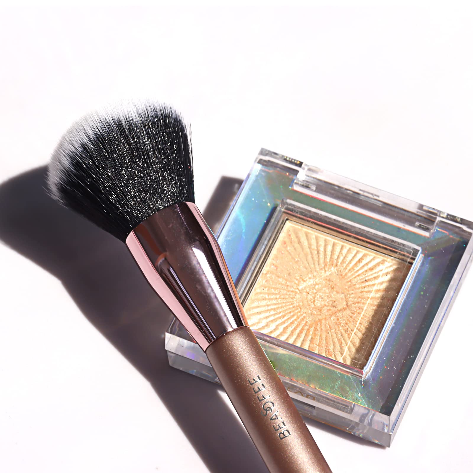 Professional Double Ended Makeup Brush Set - Foundation & Contour Brush for Blending Liquid, Powder, Concealer & Cream Cosmetics | Perfect for Everyday Makeup & Professional Studio Use