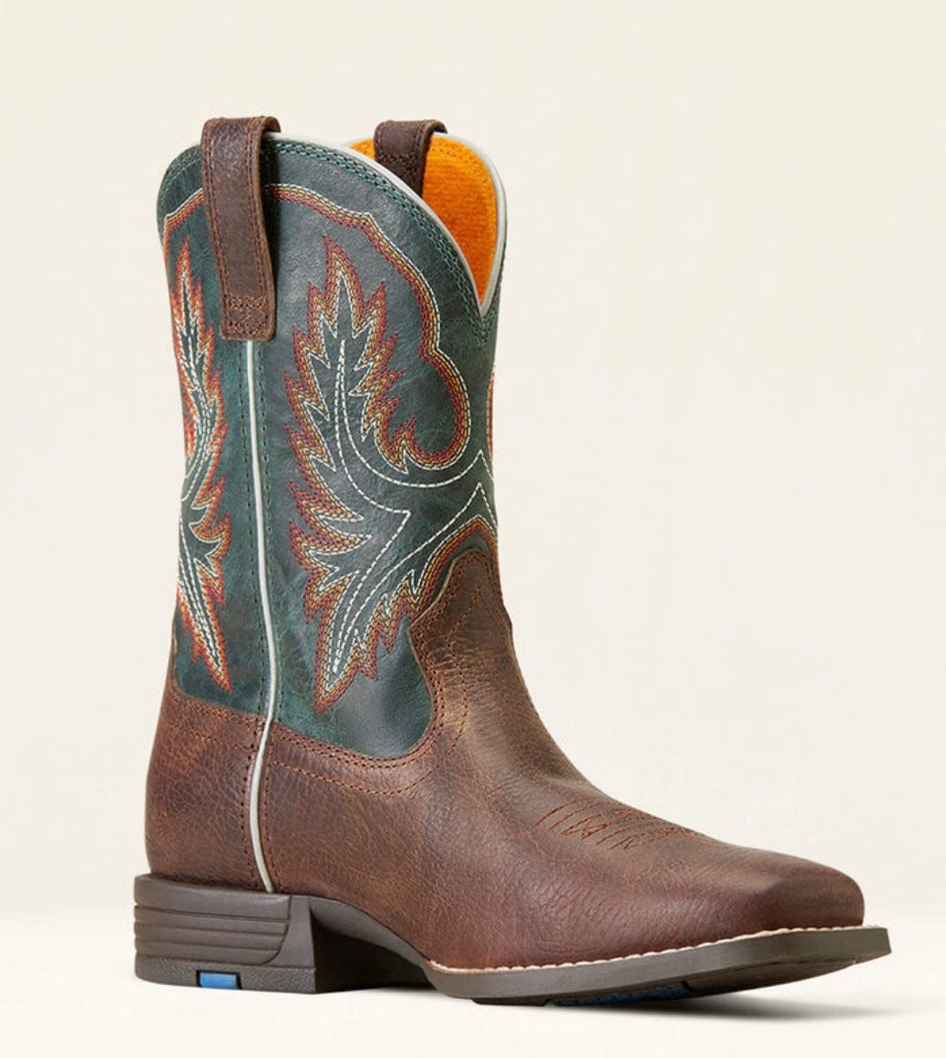 Ariat Youth Wilder Western Boots for Girls & Boys - Durable Cowboy Boots for Riding, Rodeo & Everyday Wear - Comfortable Kids Western Boots for School & Outdoor Activities
