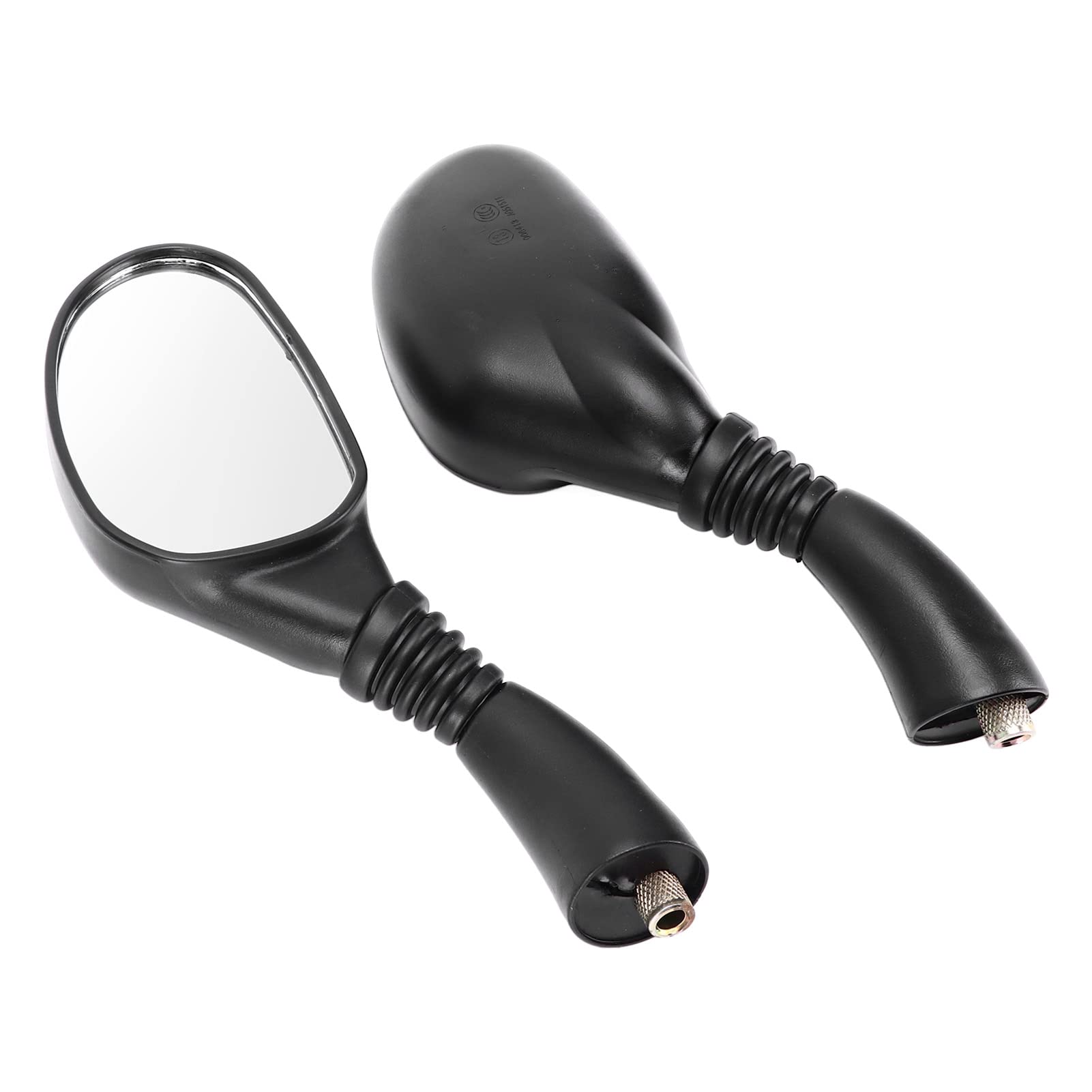 Motorcycle Rear View Mirror - Durable Weather Resistant Black Side Mirrors for ATVs, Scooters & Go Karts - Perfect for Off-Road Adventures & Urban Commuting