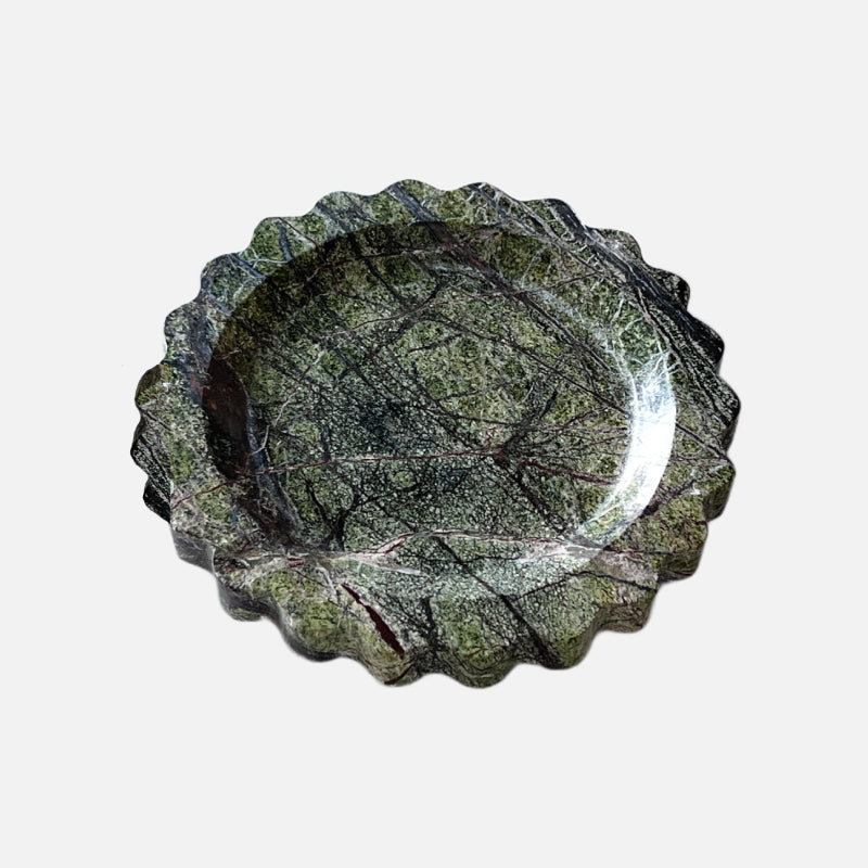 Zelta Marble & Stone Tray - Elegant Serving Tray for Dining, Bathroom, or Coffee Table Decor - Perfect for Entertaining & Home Organization