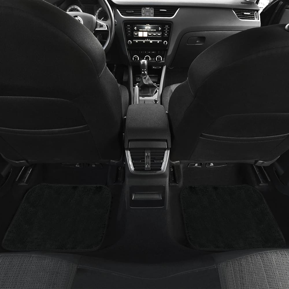 Bob Marley One Love Jamaica Reggae Car Floor Mats Custom 2-Piece Set - Perfect for Music Lovers & Reggae Fans - Great for Cars, Trucks & SUVs
