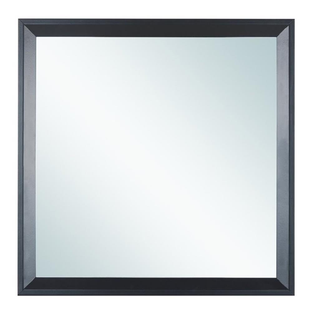 Glory Furniture G1336 Primo Black Full-Length Mirror - Elegant Floor Mirror for Bedroom, Living Room & Entryway Decor