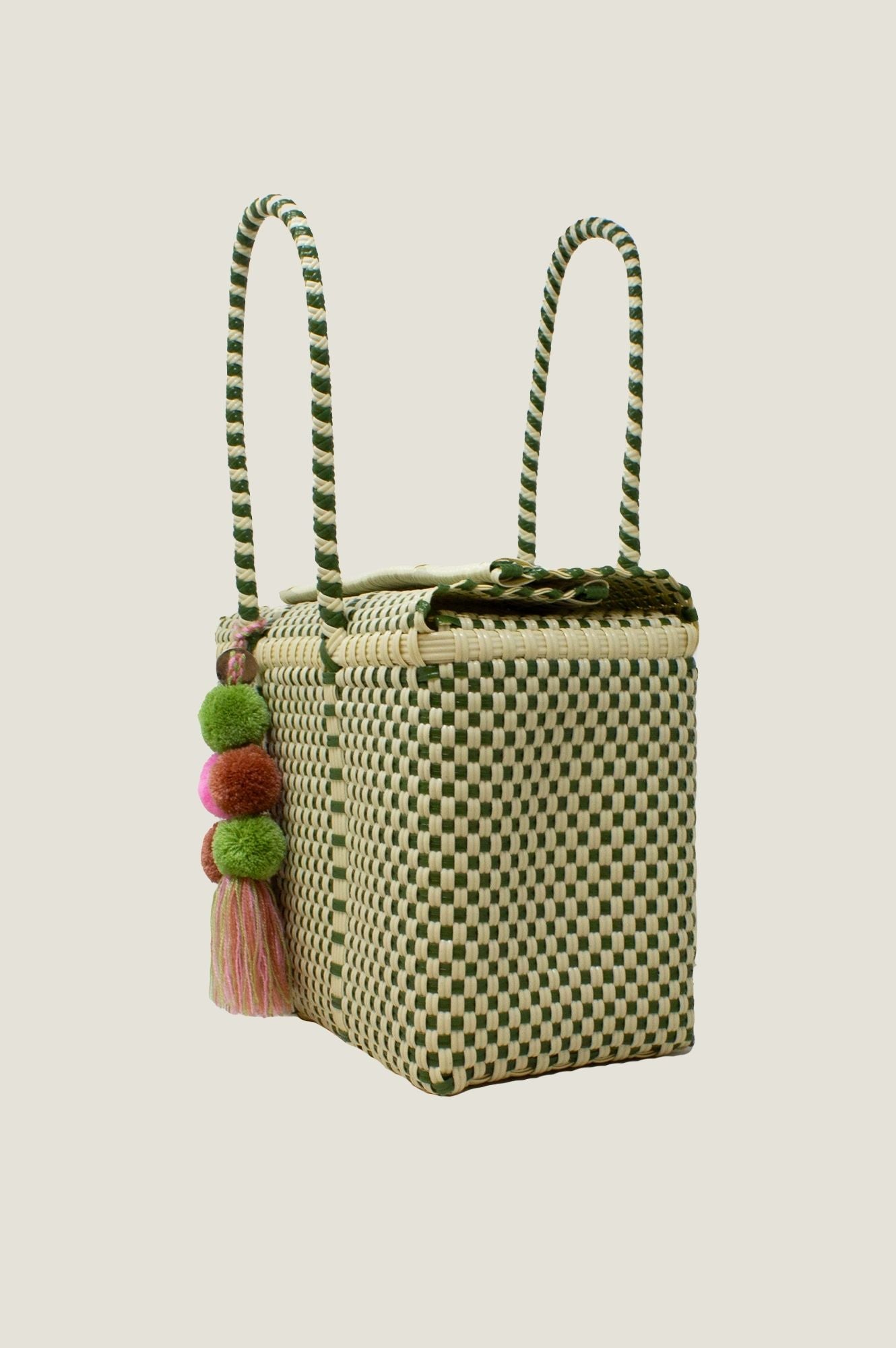Bombon Mini Tote Bag in Khaki - Stylish Crossbody Purse for Women, Perfect for Work, Travel and Everyday Use