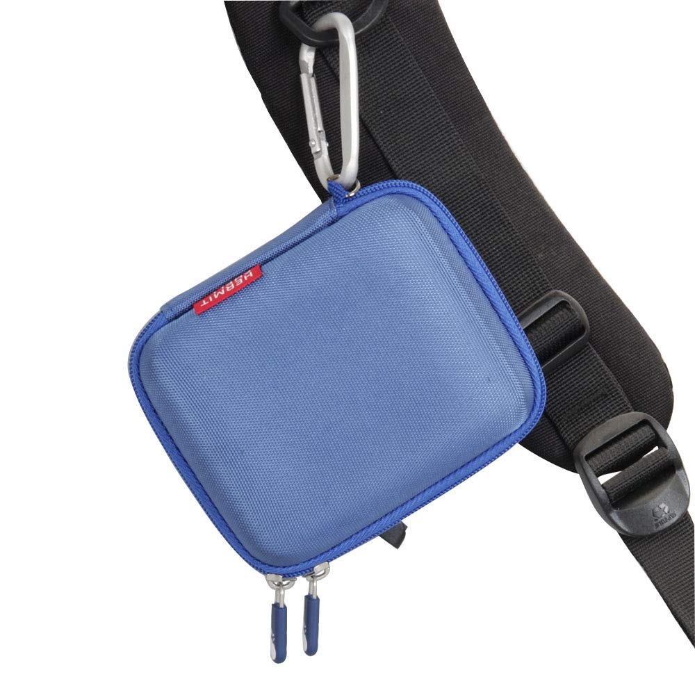 Anker PowerCore 13000 Portable Charger Case - Hard EVA Travel Protection for 13000mAh Power Bank | Compact 2-Port Fast Charging for iPhone, Samsung & Android | Perfect for Travel, Camping & Emergency Backup (Blue)