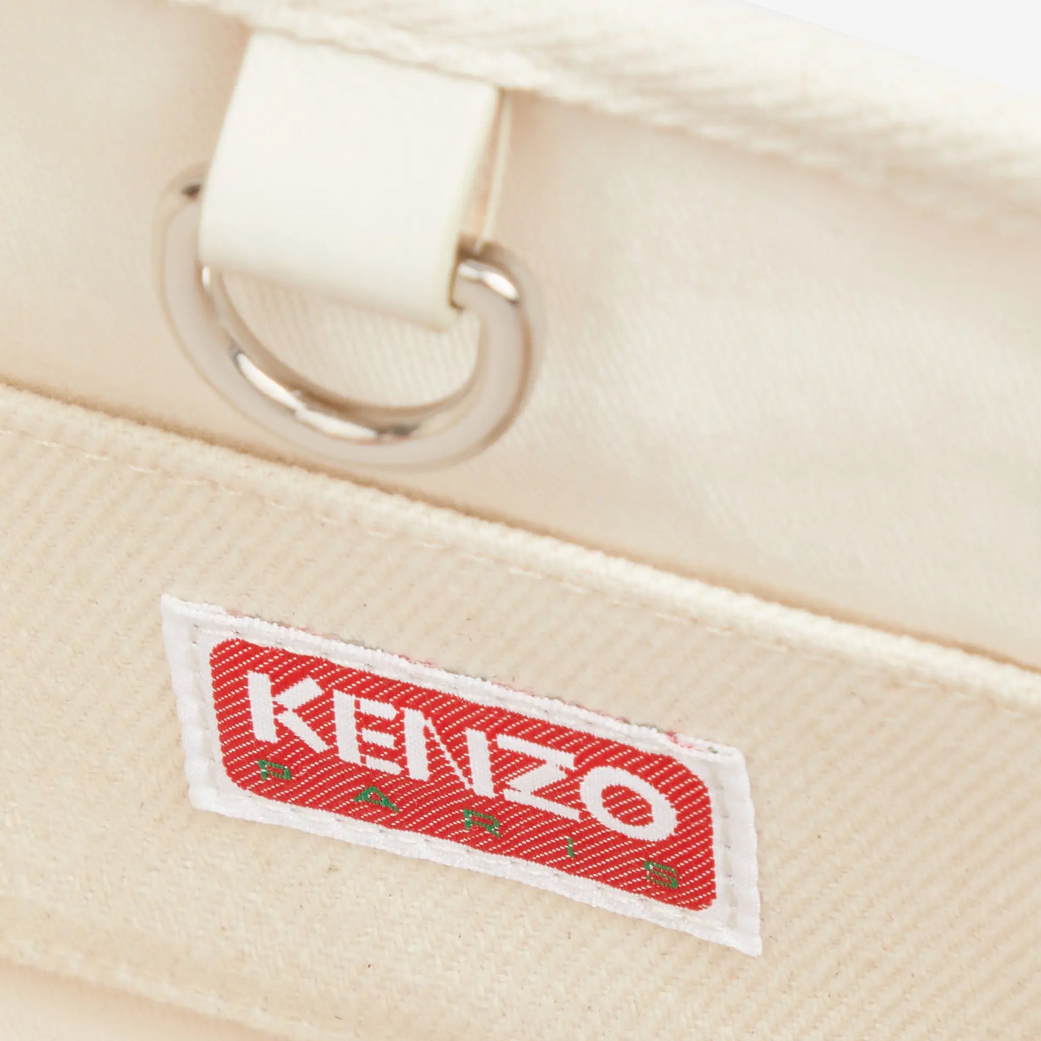 KENZO Utility Small Tote Bag in Ecru - Stylish & Durable Crossbody Purse for Women, Perfect for Work, Travel & Everyday Use