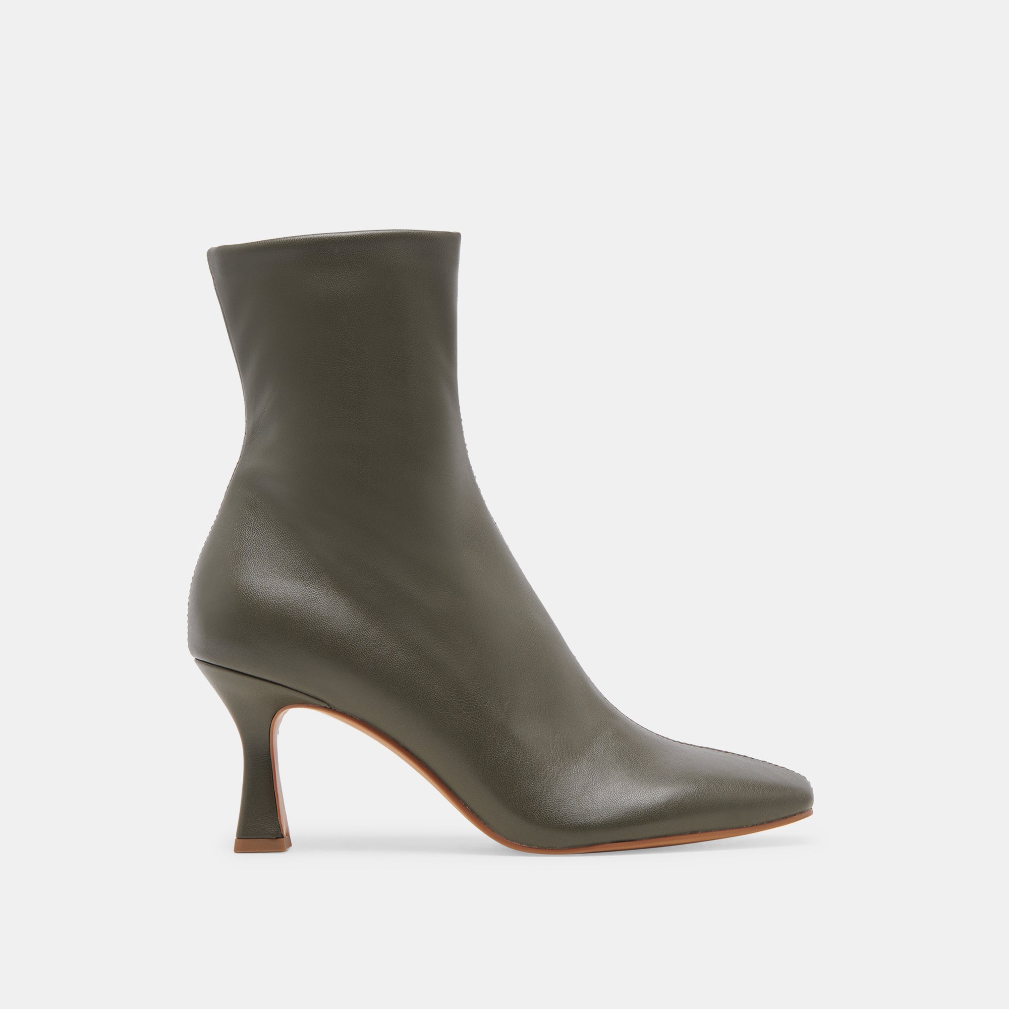 Glamor Boots Dark Olive Stella - Stylish Women's Ankle Boots for Fall & Winter | Perfect for Casual Outfits, Office Wear & Night Out