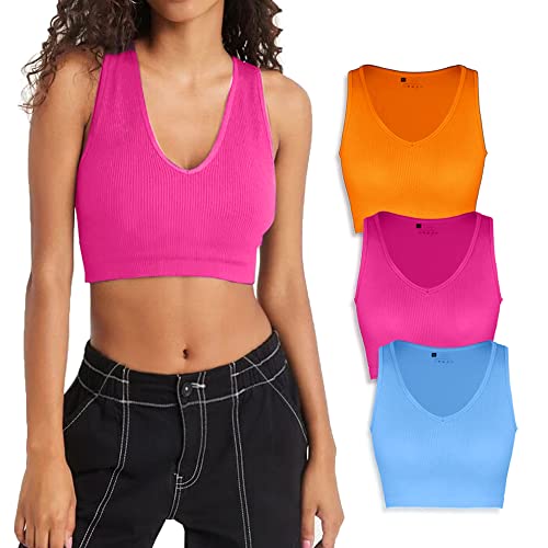 3 Pack-orange+blue+hot Pink(crop)