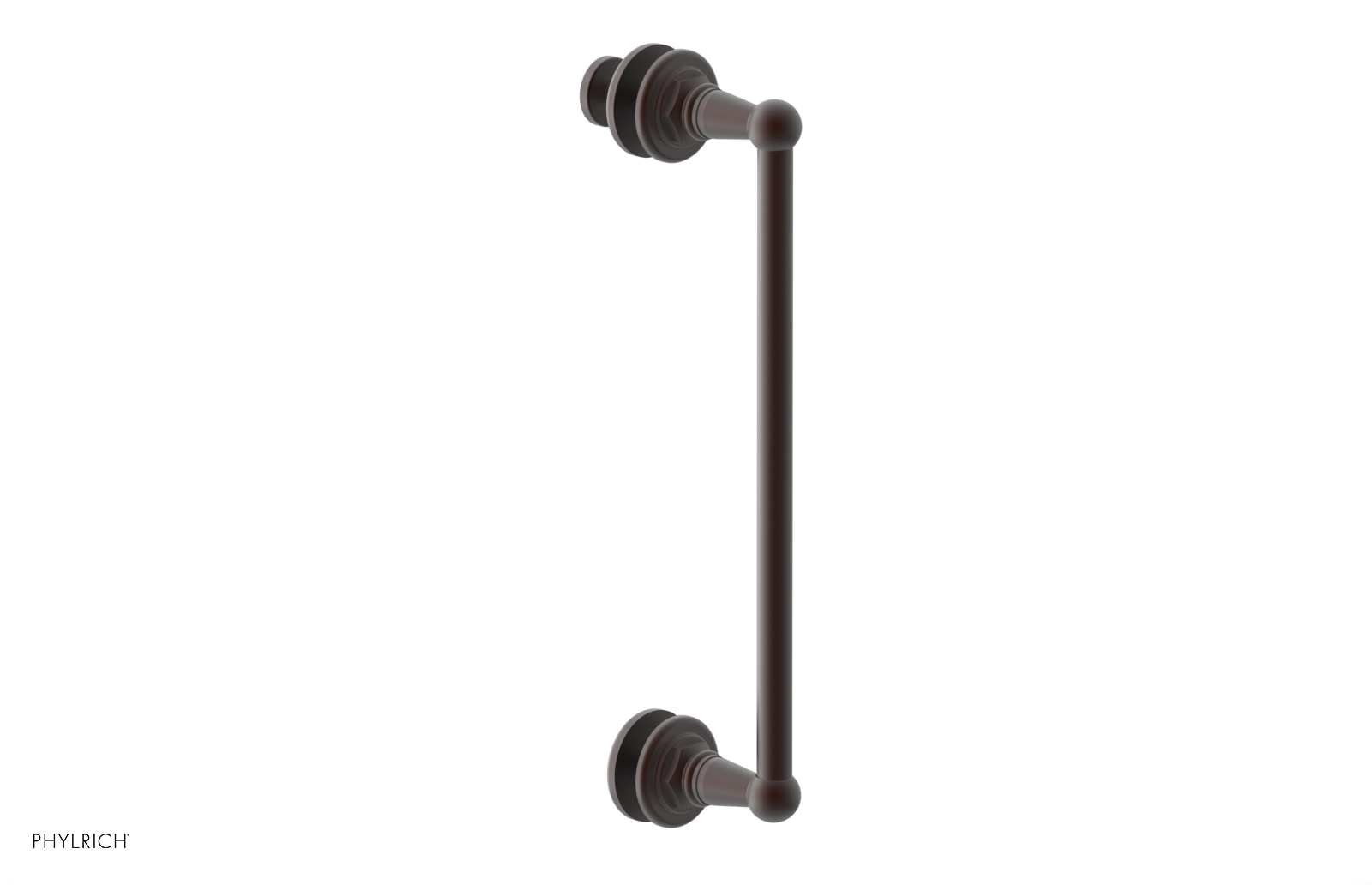 Jamestown 12 Single Sided Shower Pull 165 92 12 - Premium Bathroom Hardware for Easy Shower Door Operation