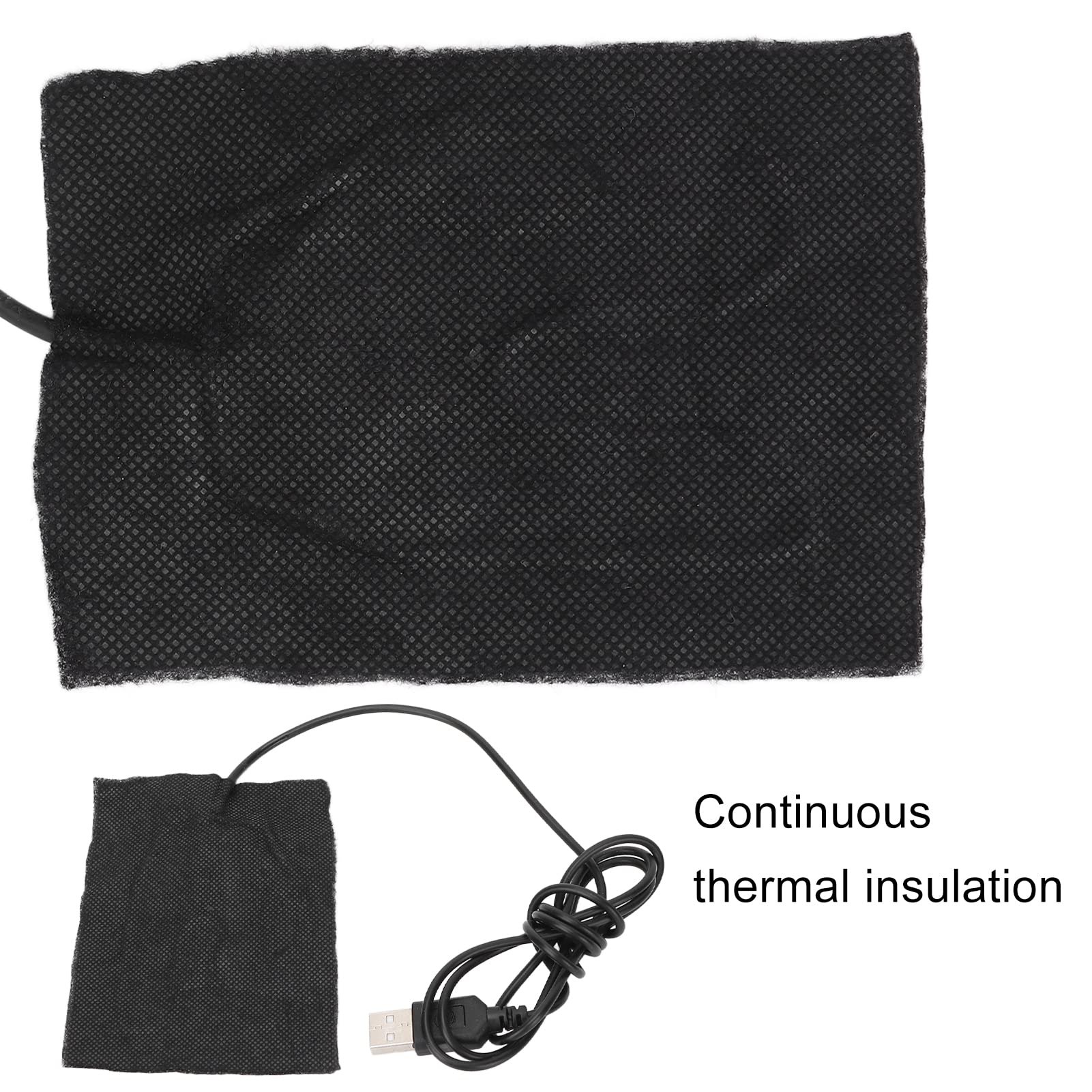 USB Electric Heating Pad - DIY Cloth Warmer for Pain Relief, Hot Compress Therapy | Portable Heating Pad for Back, Neck & Shoulder Pain | Home, Office & Travel Use