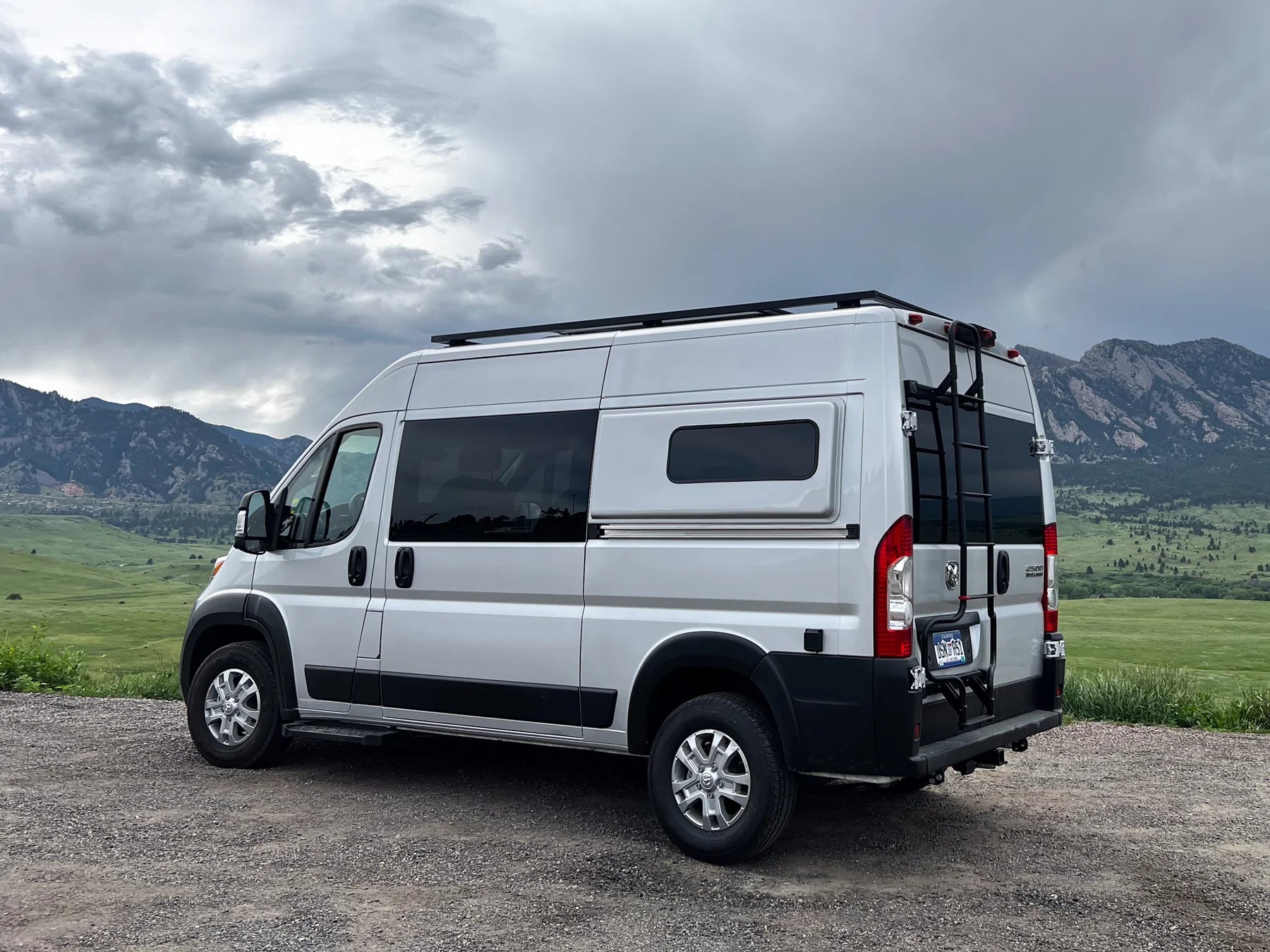 Flarespace 2014+ Ram Promaster 136 Campervan Body Flares - High-Quality Van Conversion Parts for DIY Camper Builds | Perfect for Road Trips & Adventure Travel