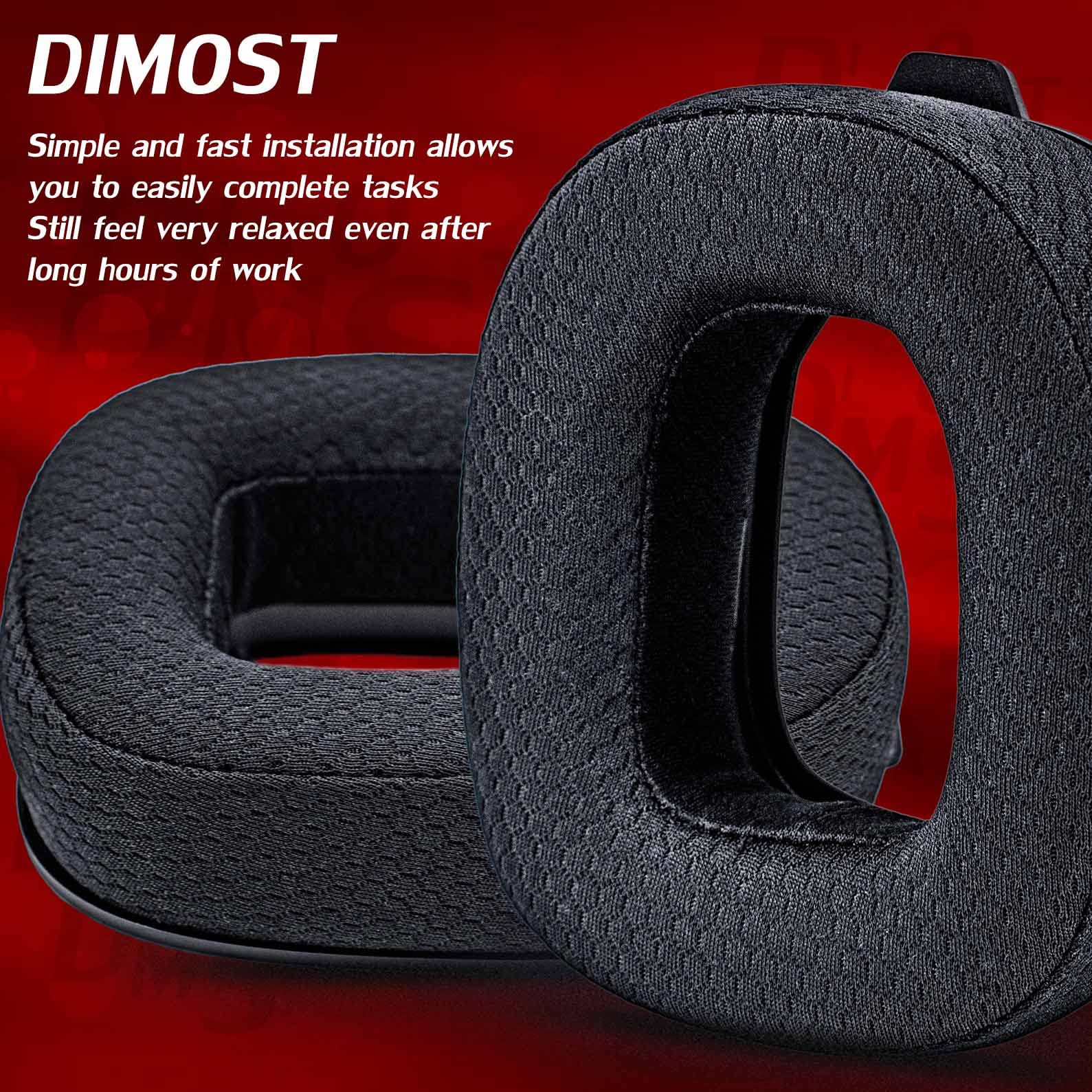 Premium Replacement Ear Cushion Pads for Astro A40 TR Gaming Headset - Breathable Mesh Memory Foam Earpads with Comfortable Headband - Perfect for Long Gaming Sessions & Professional Esports Use