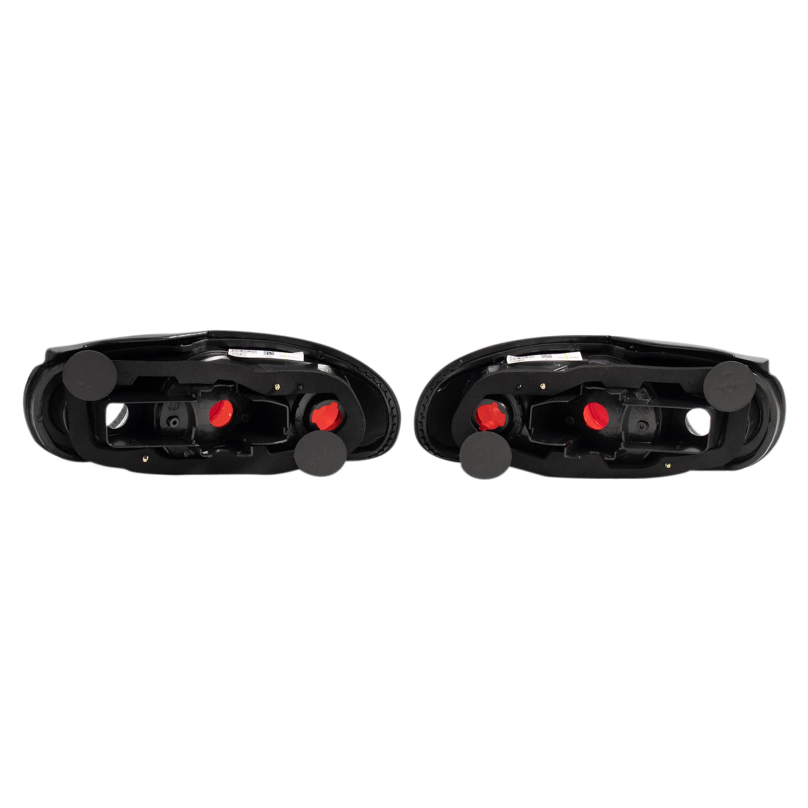 TRQ Rear Tail Lights Set Compatible with 1990-1997 Mazda Miata MA2800104 MA2801104 - LED Brake Lights for Improved Visibility & Style - Perfect for Night Driving & Car Upgrades
