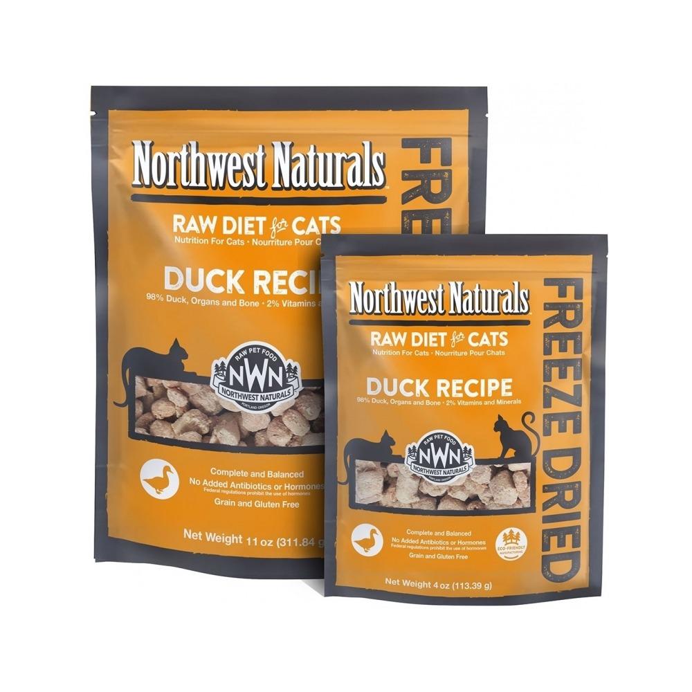 Premium Freeze-Dried Duck Cat Food - Grain-Free, High-Protein, All-Natural Complete Meal for Cats - Perfect for Indoor, Outdoor & Picky Eaters