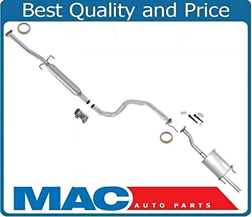 1992-1995 Honda Civic DX LX 4Dr Sedan Automatic Transmission 1.5L Muffler Pipe Resonator Exhaust System Replacement Parts - Perfect for Performance Upgrades & Emission Repair