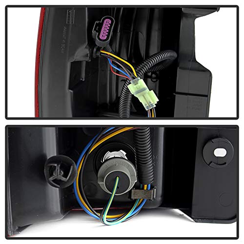 2007-2014 Cadillac Escalade Euro LED Style Rear Brake Tail Lights - High Visibility LED Lamps for Night Driving & Enhanced Safety