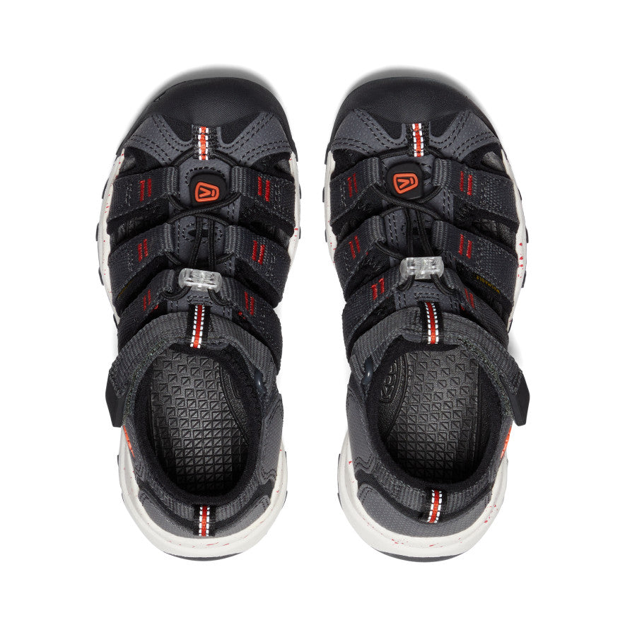 Newport Neo H2 Kids' Water Shoes | Magnetic Closure & Spicy Orange Color | Perfect for Beach, Pool & Outdoor Play