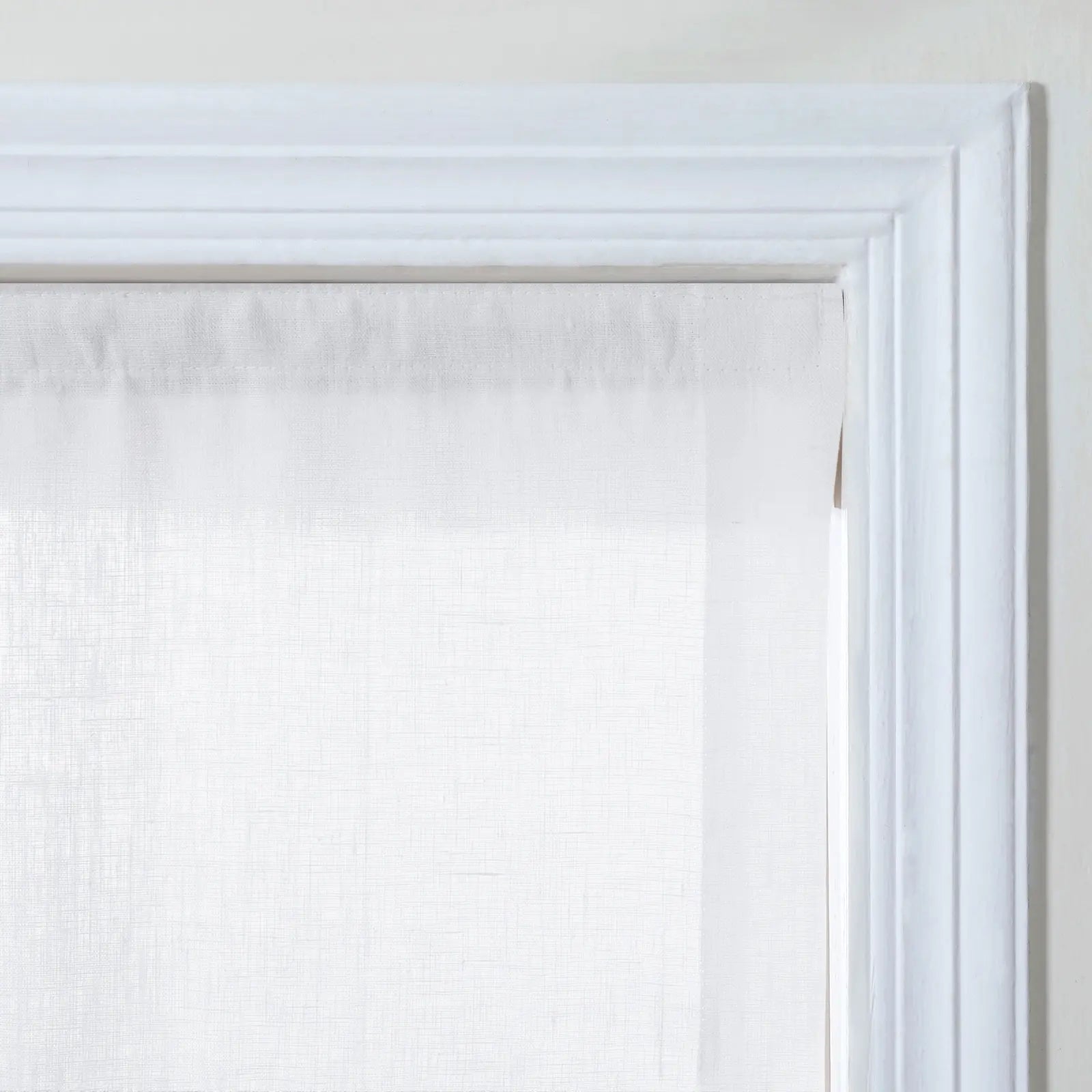 Premium Belgian Linen Cordless Roman Shades - Blackout Window Treatments for Bedroom & Living Room - Plus Size Custom Window Coverings