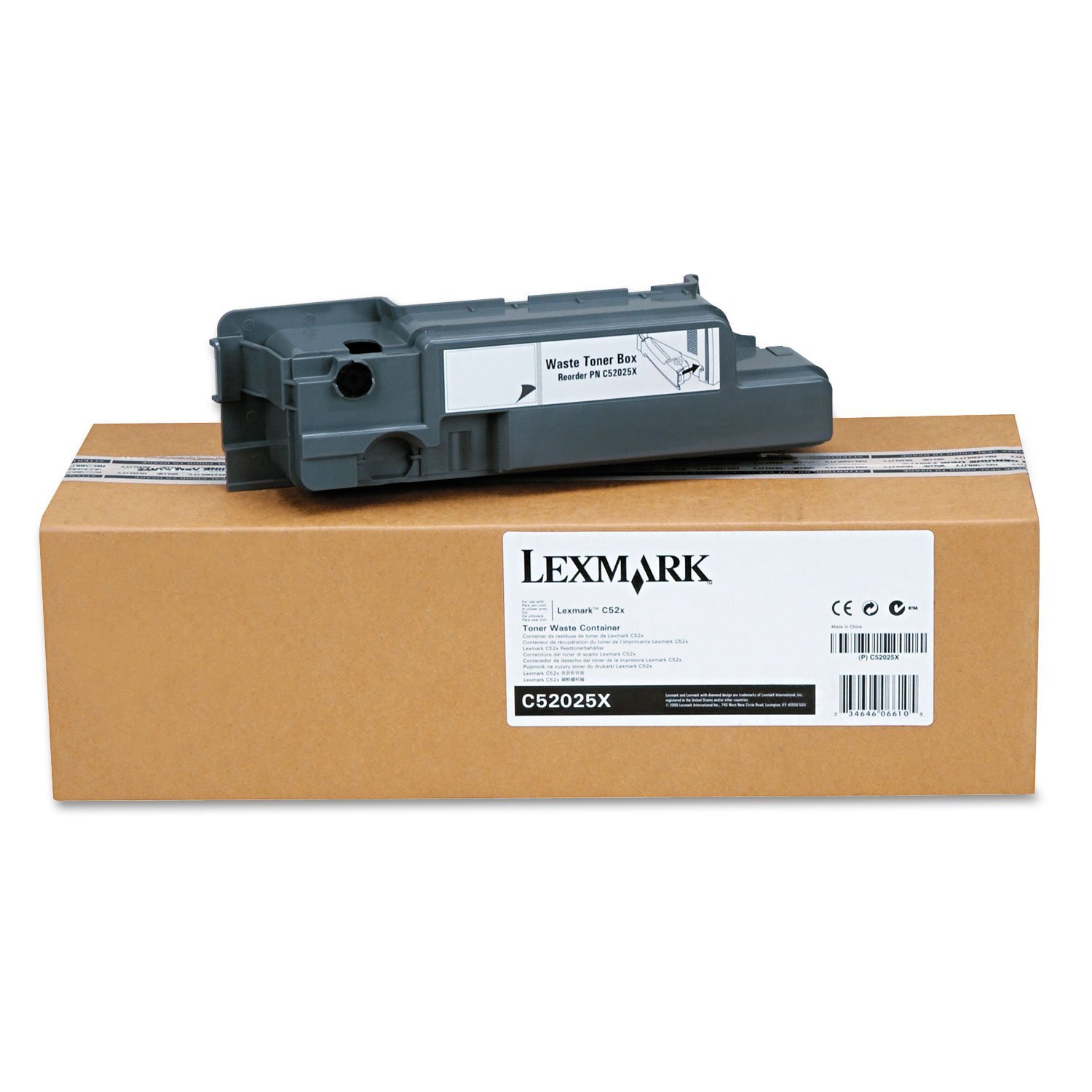 Lexmark Waste Toner Box - 30000 Page Capacity | Replacement Toner Container for Lexmark Printers | Ideal for Office & Home Printing