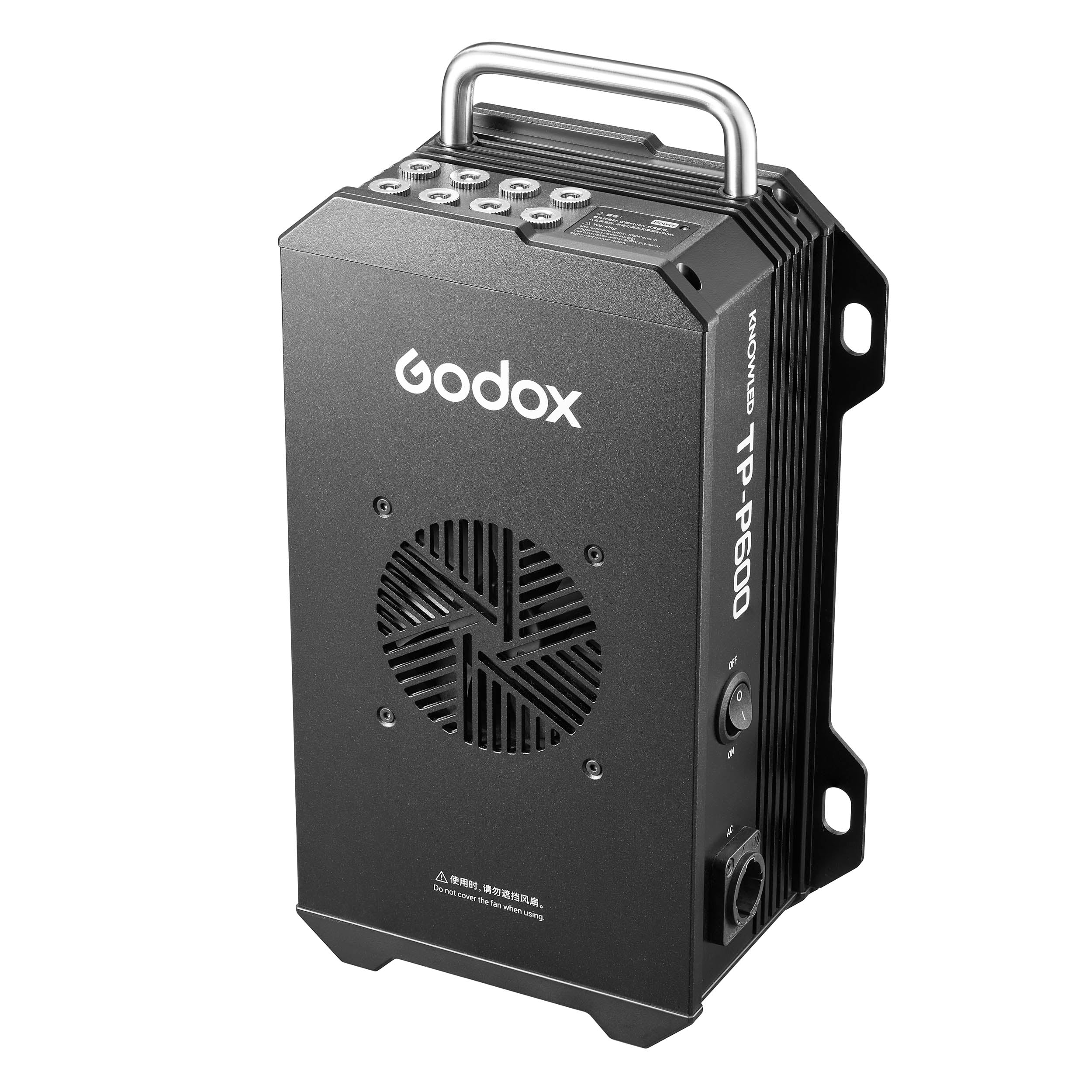 Godox P600 Power Box for TL & TP Series Tube Lights - High Capacity Portable Battery for Studio & Outdoor Photography Lighting