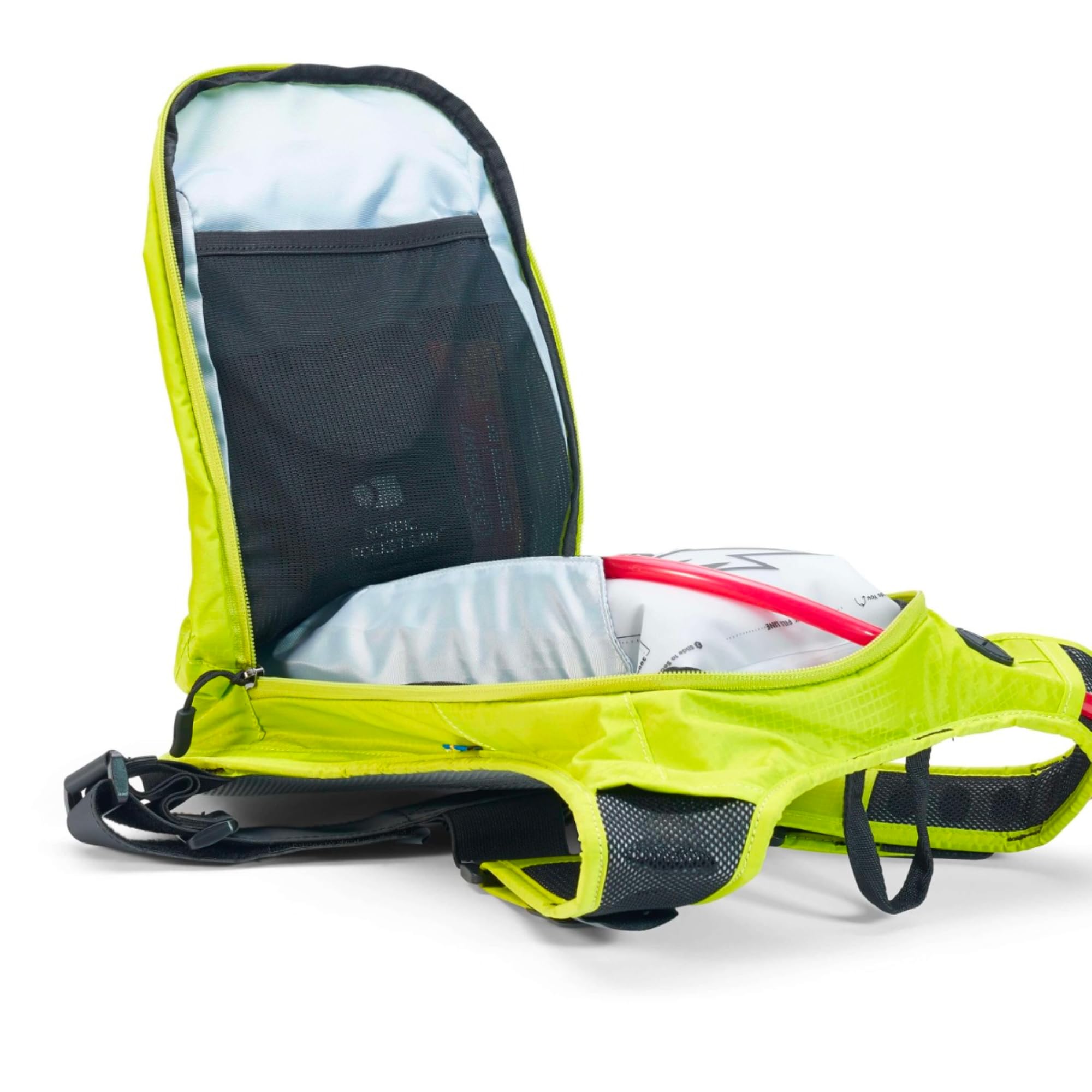 USWE Outlander Hydration Pack 9L with 2L Water Bladder - Lightweight Cycling Backpack for Mountain Biking, Hiking, Trail Running & Outdoor Adventures (Yellow) - Stay Hydrated During Sports & Fitness Activities