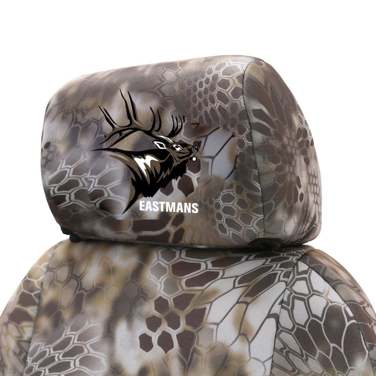 Eastman's Logo Neosupreme Solid Kryptek Custom Seat Cover - Waterproof & Durable Car Seat Protector for Trucks, SUVs, Jeeps - Perfect for Off-Roading, Camping & Outdoor Adventures