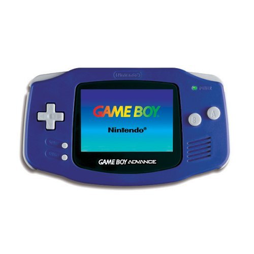 Original Nintendo Game Boy Advance Indigo Purple Portable Gaming Console - Perfect for Retro Gaming, Travel & On-the-Go Entertainment