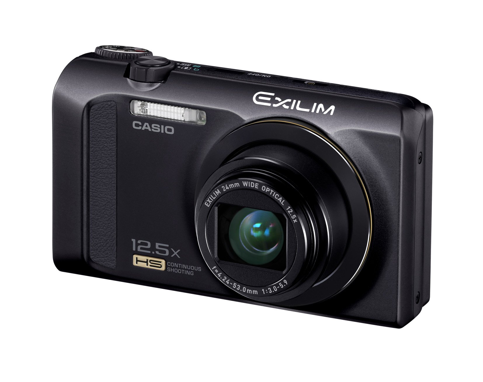 Casio Exilim EX-ZR200BK High-Speed Digital Camera - 12.1MP, 18x Zoom, 1080p HD Video, Black | Perfect for Travel, Vlogging & Everyday Photography