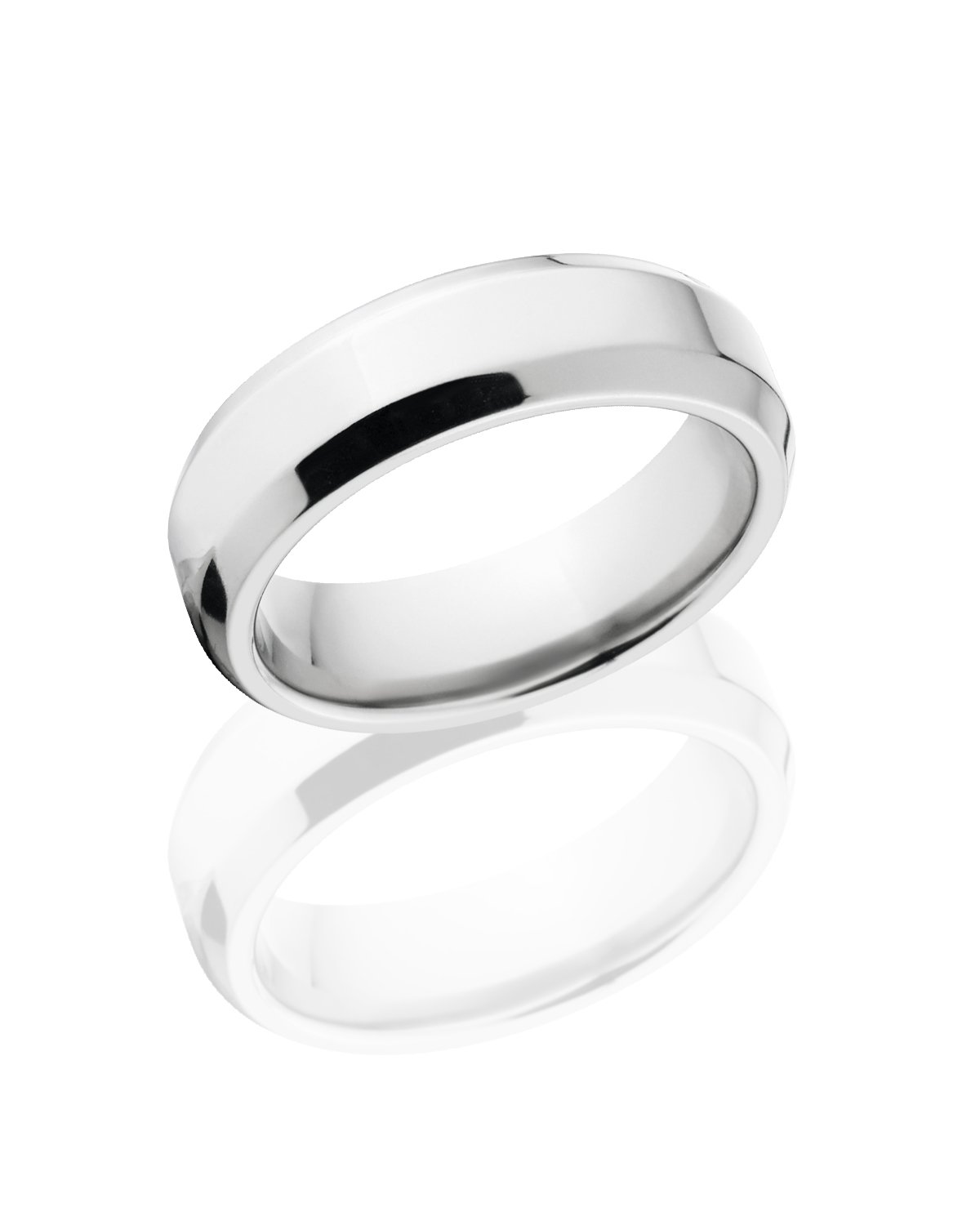Premium Cobalt Band Ring for Men - USA Made Comfort Fit Wedding Band - Durable & Hypoallergenic Cobalt Chrome Ring for Everyday Wear, Work & Special Occasions