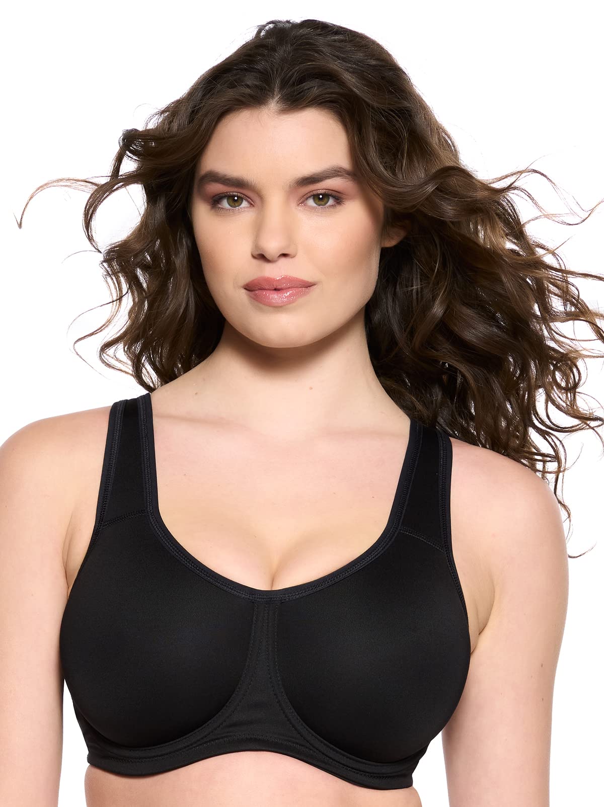 Felina Paramour Body X Underwire Sports Bra - High Support Workout Bra for Women, Comfortable & Breathable for Running, Yoga, Gym & Active Lifestyle