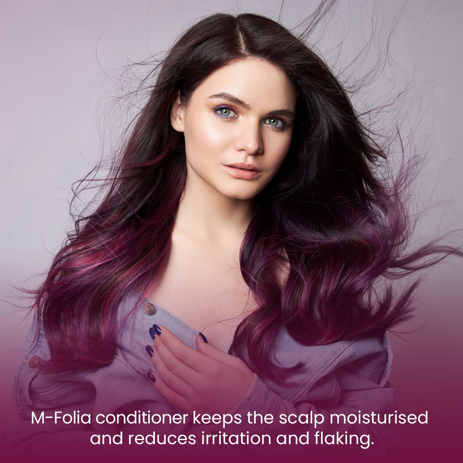 M-FOLIA Shampoo & Conditioner Set for Scalp Psoriasis & Eczema - 250ml Light Cream Rinse Treatment - Soothes, Rejuvenates & Clears Scalp - 10% Savings - Ideal for Sensitive Scalp Care & Daily Hair Nourishment
