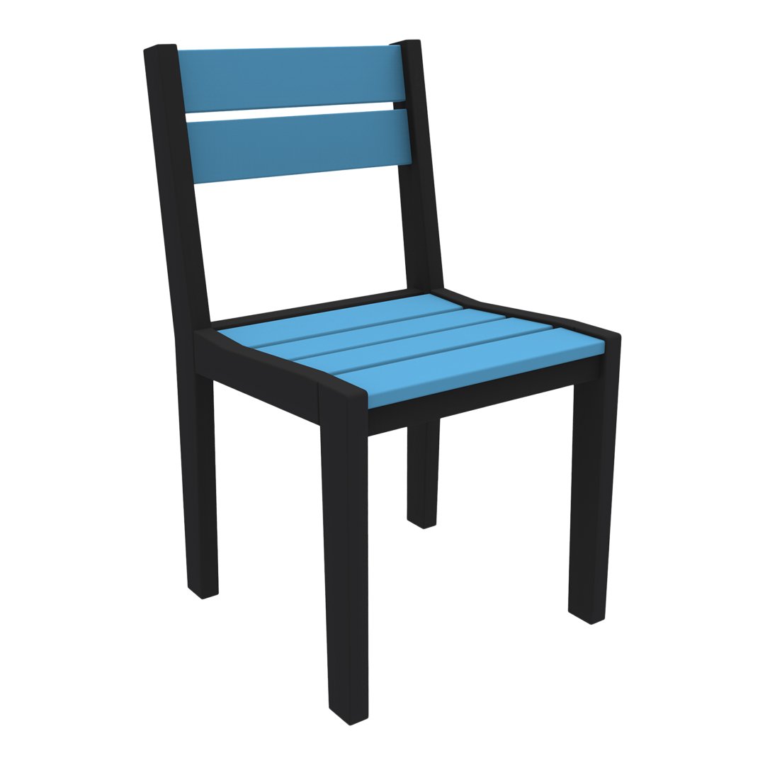 Stylish Coastline Cafe Dining Chair - Modern Wooden Bistro Chair for Kitchen, Restaurant & Patio - Perfect for Home, Cafe & Outdoor Dining