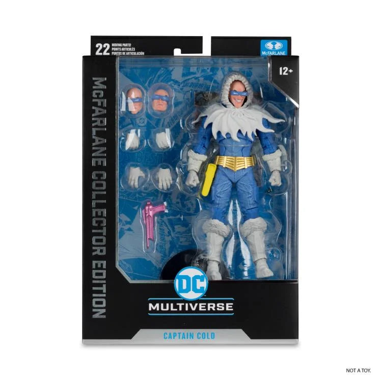 Captain Cold (The Rogues) DC McFarlane Collector Edition #30 Action Figure – Premium Collectible for DC Fans, Display & Play Scenes
