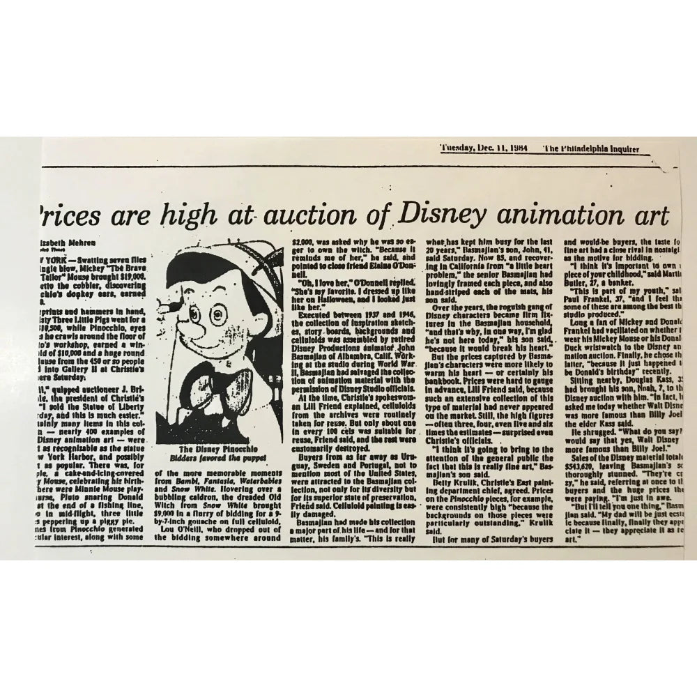 Original Ducktales 90s TV Show Production Sketch Drawing & Cell with COA 1/1 - Disney Animation Collectible for Fans & Art Enthusiasts - Perfect for Home Decor, Gift, or Disney Memorabilia Collection