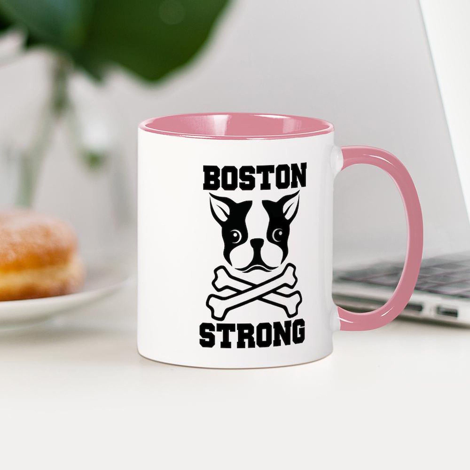 Boston Strong Ceramic Coffee Mug 11oz for Office & Home Use