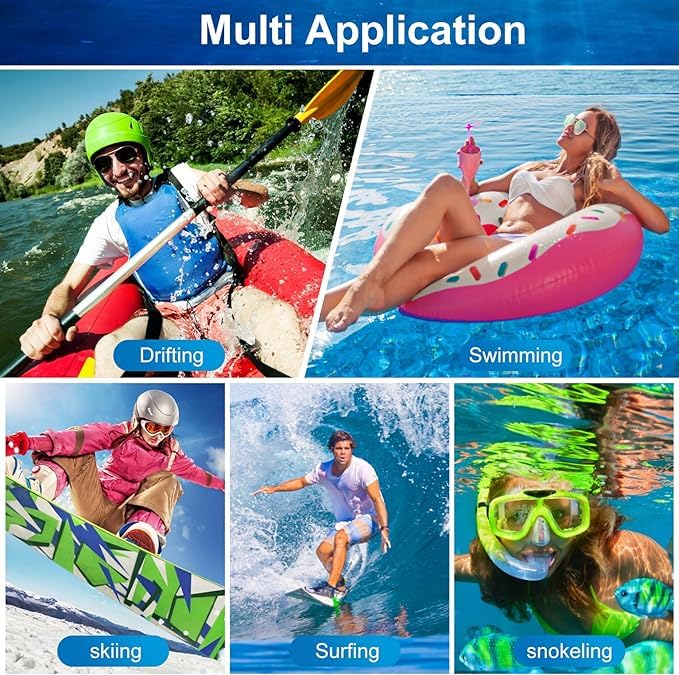 **4-Pack Waterproof Phone Case with Lanyard - Universal Underwater Dry Bag for iPhone 15/14/13 Pro Max & Samsung Galaxy S24 Ultra/S23/S22 - Ideal for Swimming, Snorkeling, Beach & Outdoor Activities**