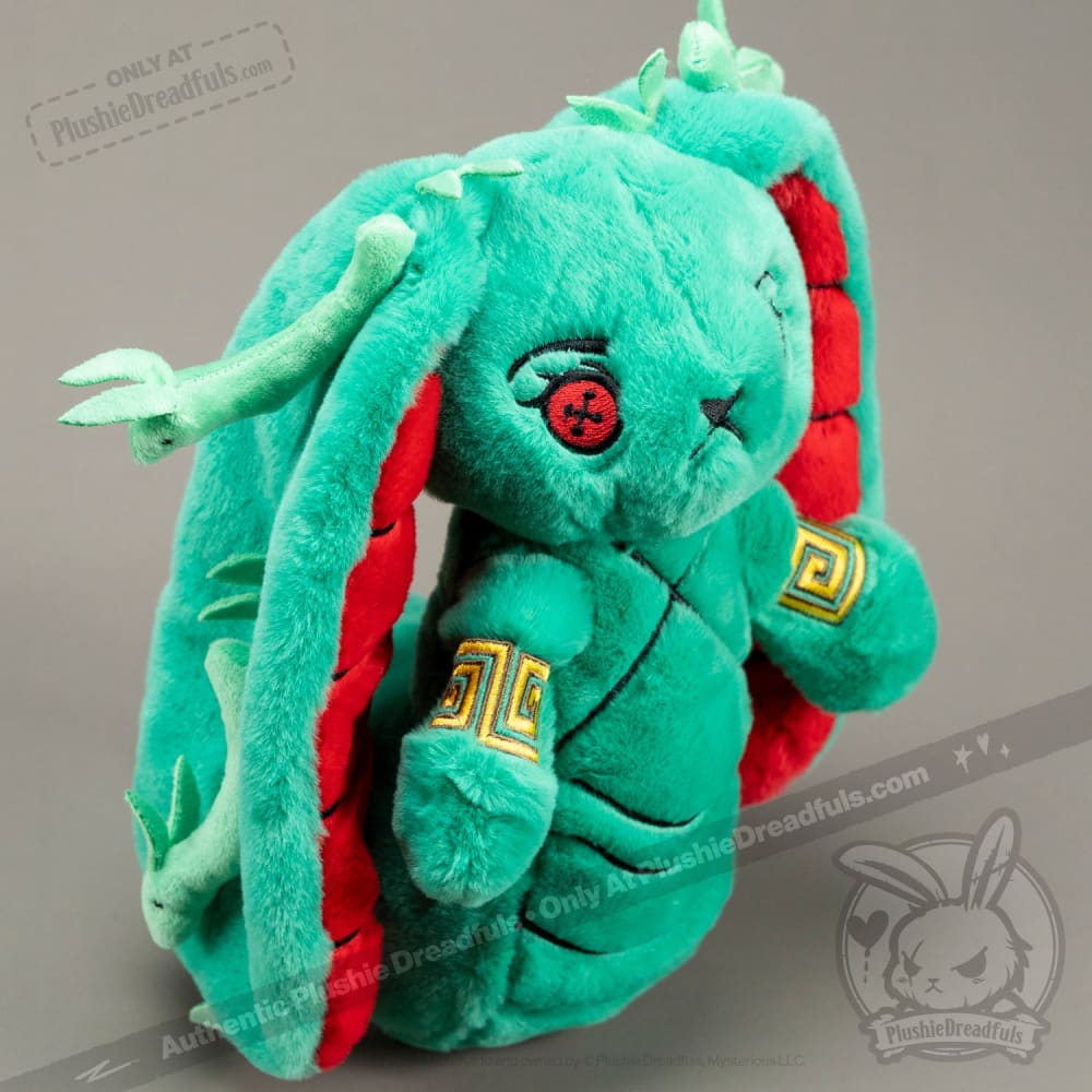Plushie Dreadfuls Medusa Rabbit Stuffed Animal - Soft Cuddly Toy for Kids, Gifts & Collectors | Perfect for Bedroom Decor, Anxiety Relief & Greek Mythology Fans