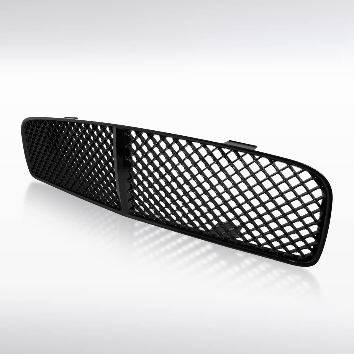 AUTOZENSATION Black Mesh Front Hood Grille Compatible with 2005-2010 Dodge Charger | Replacement Grille for Enhanced Style & Airflow | Perfect for Car Upgrades & Customization