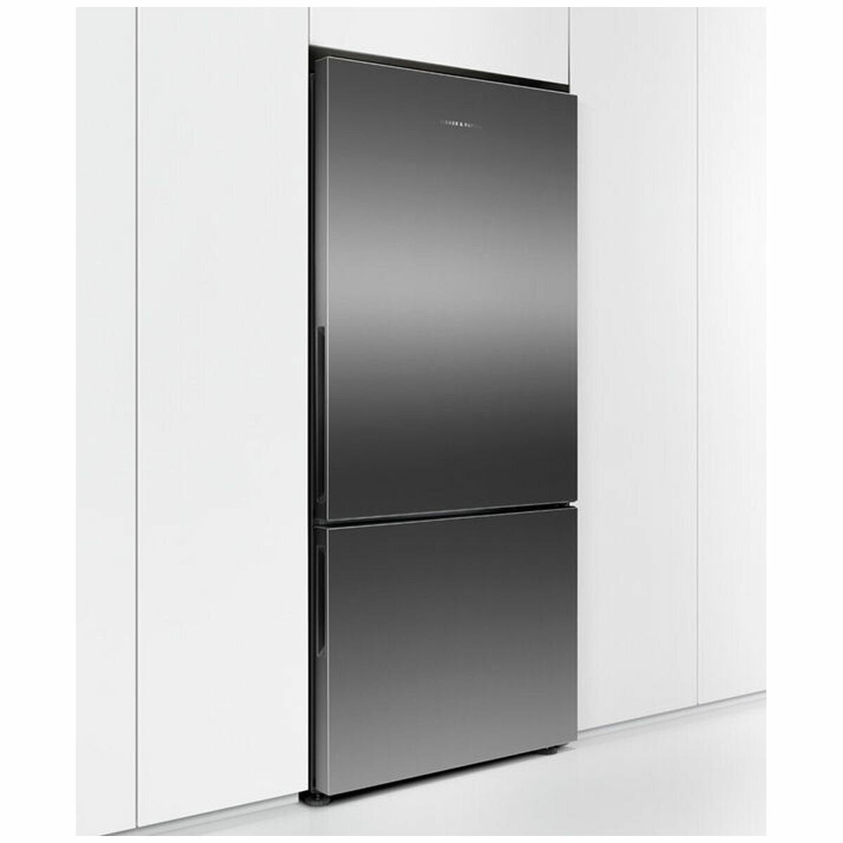 Fisher & Paykel Series 5 494L Bottom Mount Refrigerator - Black Stainless Steel, Right Hinge (RF522BRPB6) | Energy Efficient, Spacious Design for Modern Kitchens
