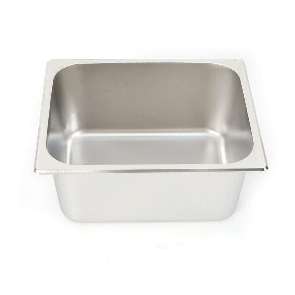 Commercial Deep Fryer 6L 1700W Stainless Steel Electric Countertop Fryer - Perfect for Restaurants, Food Trucks & Home Kitchen Use
