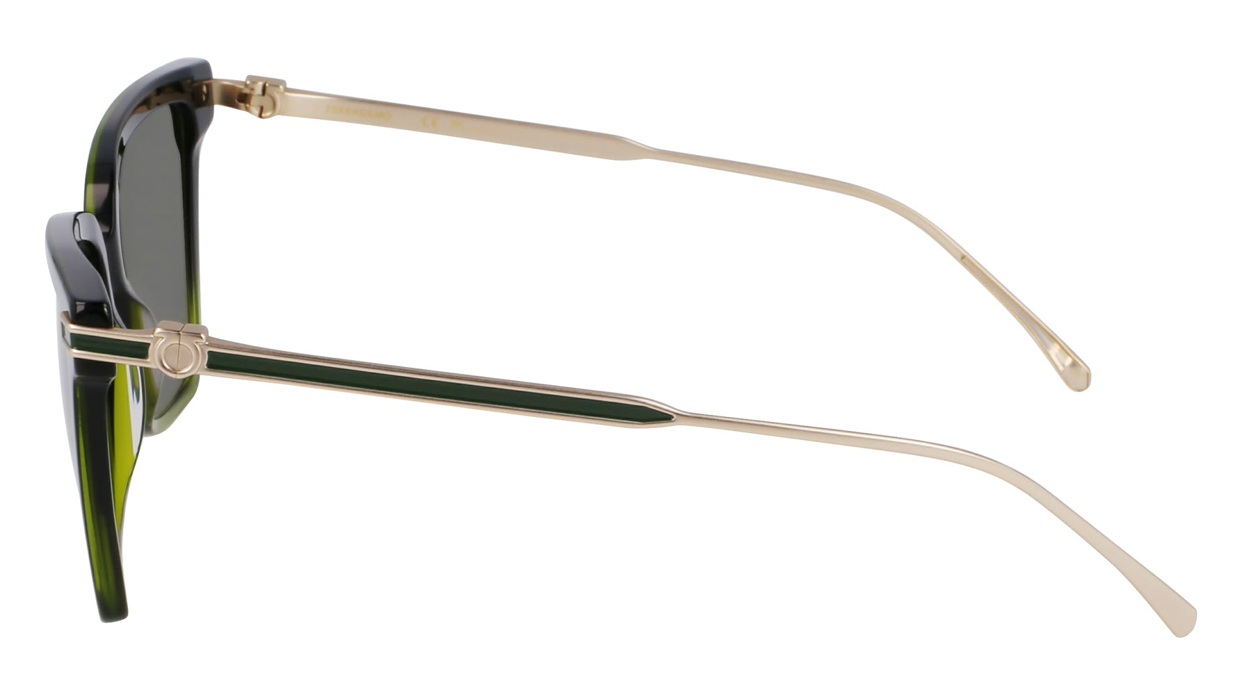 Ferragamo SF2036S Sunglasses - Luxury Polarized Aviator Sunglasses for Men & Women | UV Protection, Fashionable & Comfortable | Perfect for Driving, Travel & Outdoor Activities